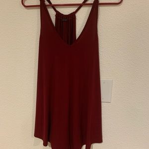 Razorback spaghetti strap top